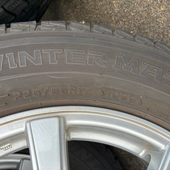 17インチ スタッドレスタイヤ ホイールセットの画像