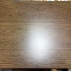 【イオン高脚こたつ】テーブル、こたつ布団、椅子2脚の4
点セットの画像