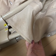 １１月末で処分します。アップリカ　折り畳みベビーベッドの画像