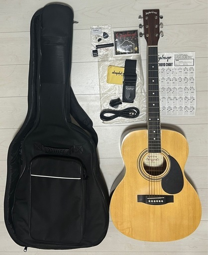 【横浜駅で受け渡し可】 Epiphone アコースティックギター初心者セット※値下げ応相談