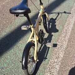 【リサイクルショップどりーむ天保山店】No.528　自転車　16インチ　写真参照🎵　折りたたみ出来て便利🎵　お手頃価格で販売中🎵の画像