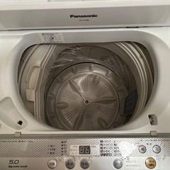 洗濯機 パナソニック NA-F50B9 5.0kg 送風乾燥機能付③の画像