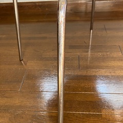 DINING CHAIR SPOT2 DBR ダイニング チェア スポット2 ダークブラウン モダンブラウンチェア レトロ ニトリ セブンチェア風　の画像