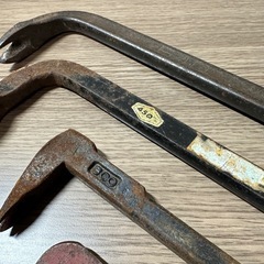 バール　釘抜き　4本セットの画像