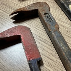 バール　釘抜き　4本セットの画像