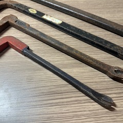 バール　釘抜き　4本セットの画像