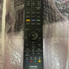 TOSHIBA製のBlu-rayレコーダー（リモコン付き）あげます。の画像