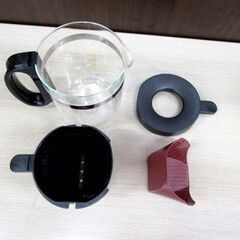 美品 Panasonic コーヒーメーカー ドリップ式 2016年製 NC-S35P ブラック 680ml キッチン家電 パナソニック 苫小牧西店 の画像