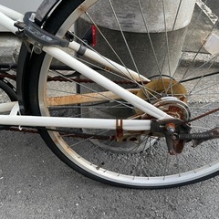 大人用自転車　変速付きの画像