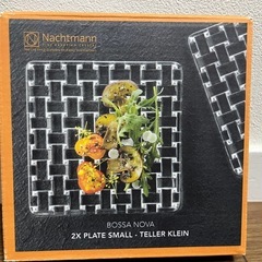 新品未使用‼️透明ガラス皿（Nachtmann）の画像