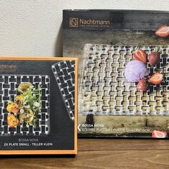新品未使用‼️透明ガラス皿（Nachtmann）の画像