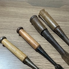 工具　ノミ　鑿　4本セットの画像