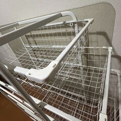 【IKEA アルゴート】4段ワイヤーラック（廃盤品）の画像