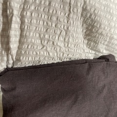 セミダブル　掛け布団　無印カバー2種セットの画像
