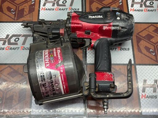 【中古】マキタ Makita AN900HX 90mm高圧エア釘打 本体のみ【ハンズクラフト佐賀】