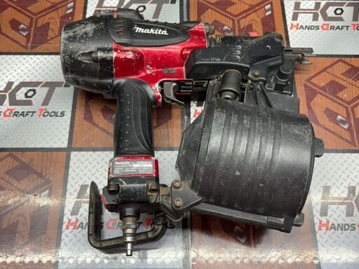 【中古】マキタ Makita AN900HX 90mm高圧エア釘打 本体のみ【ハンズクラフト佐賀】