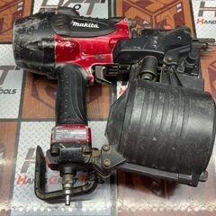 【中古】マキタ Makita AN900HX 90mm高圧エア釘打 本体のみ【ハンズクラフト佐賀】の画像