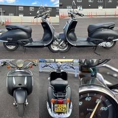 ⭐️ジョーカー90❗️自賠責2年付き⭐️バッテリー・シートなど新品交換❗️キャブレーター・ブレーキオーバーホールで快調^_^⭐️90cc原付2種スクーター⭐️の画像