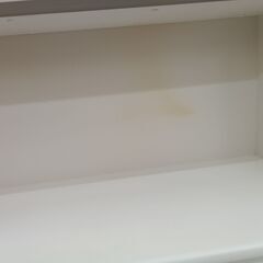 リユースのサカイ栃木店★ジモティ割あり★ NITORI 食器棚 ポスティア120 ホワイト W120.5×D50×H206 クリーニング済み TC11431の画像