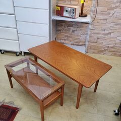 niko and… (ニコアンド) ネストテーブル (2個セット) FURNITURE＆SUPPLY リビングテーブル センターテーブル 定価22000円■幅65/90㎝×奥行30/45㎝×高さ33/40㎝■近隣配送無料 買取帝国 朝霞店 の画像