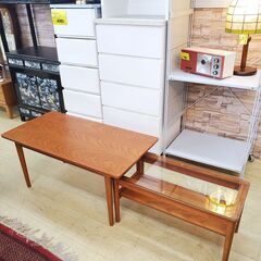 niko and… (ニコアンド) ネストテーブル (2個セット) FURNITURE＆SUPPLY リビングテーブル センターテーブル 定価22000円■幅65/90㎝×奥行30/45㎝×高さ33/40㎝■近隣配送無料 買取帝国 朝霞店 の画像