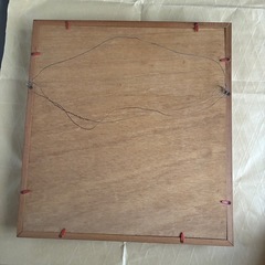 沖縄の貝殻の花の装飾アート　壁掛けの画像