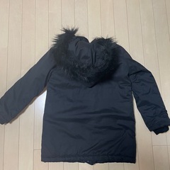 キッズ人気ブランドPINKHUNTGIRLピンクハントガールのファー付き冬用ジャンバーの画像