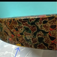 未使用　津軽塗　唐塗　茶道具３点 湯呑み5個セットの画像