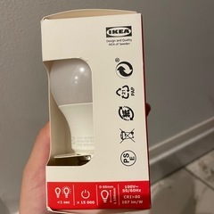 IKEA 電球　ライトの画像