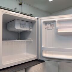 Abitelax 2022年 1ドア冷蔵庫 AR-460ED ホワイト/白 アビテラックス キッチン 家電 サイコロ型 コンパクト 小型 札幌市 中央区 南12条の画像