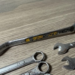 スパナ　メガネ　9本セット　KTC他の画像