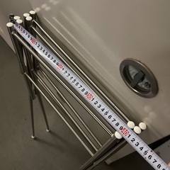 室内物干しの画像