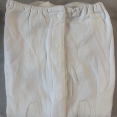 【退院着・一度のみ使用】ベビーミッキー柄ろんぱロンパースの画像