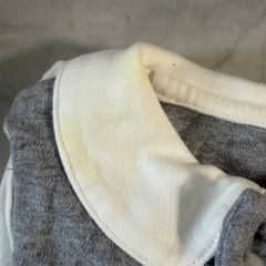 【退院着・一度のみ使用】ベビーミッキー柄ろんぱロンパースの画像