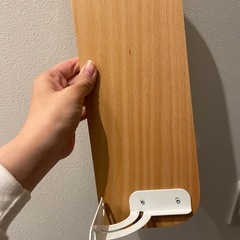 KGY　プラスターシェルフ　PS－1245W　木目　飾り棚　うぉーるしぇるふウォールシェルフの画像