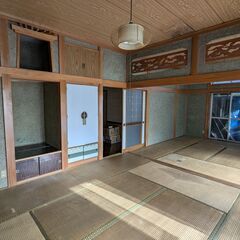 自然豊かな環境！北秋田市阿仁幸屋渡の建物と土地数筆を10円でお譲りします！の画像