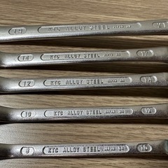 メガネレンチ　5本セット　KTCの画像