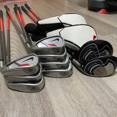 NIKE ナイキ　ゴルフ　キャディバッグ　クラブ9本セット　クラブ　　の画像