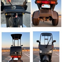 ホンダ ジャイロキャノピー 整備済 2スト後期 最終2005モデル TA02 190... ミニカー登録 ロールーフ加工 要現車確認の画像