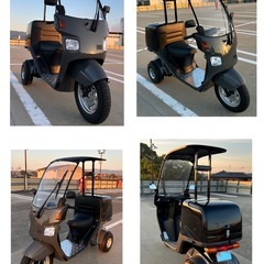 ホンダ ジャイロキャノピー 整備済 2スト後期 最終2005モデル TA02 190... ミニカー登録 ロールーフ加工 要現車確認の画像