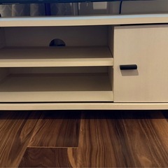 ニトリ　テレビ台　(ローボードキャラットLT80 WW)の画像