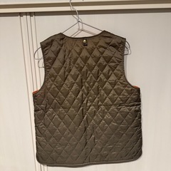 日本未発売！barbourキルティングベストの画像