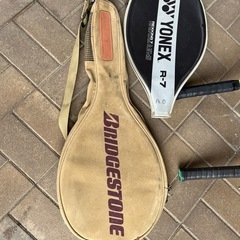 テニスラケット2本セット　ブリヂストン　ヨネックスの画像