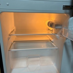 COMFEE' 冷蔵庫 90L 2ドア 黒の画像