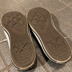 コンバース　スニーカー　黒　26.5の画像