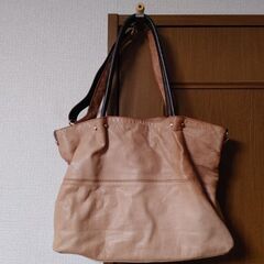 ナノ・ユニバース レザートートバッグ【美品】No.1の画像