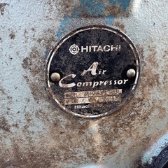 日立 ベビコン HITACHI エアーコンプレッサー コンプレッサー 三相200V 15P-95 200V BEBICON 70Lの画像
