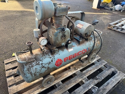 日立 ベビコン HITACHI エアーコンプレッサー コンプレッサー 三相200V 15P-95 200V BEBICON 70L