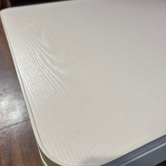 こたつ　コタツ　白　木目の画像