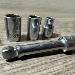 ソケット　エクステンションバー　7個セット　KTCの画像